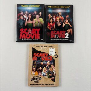 Scary Movie 1,2,3.5 DVDs Set of 3 Widescreen